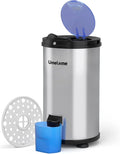 Secadora centrífuga Umelome 2026 de 3200 rpm, 4 kg, de bajo consumo energético, clase energética A+++, color plata [Clase energética A+++]