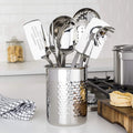 2026 Kitchen Utensils Set, 8 Piece Stainless Steel Cooking Utensil Set, Includes Spatulas, Spoons, Pasta Fork, Deep Ladle, Meat Fork, and…