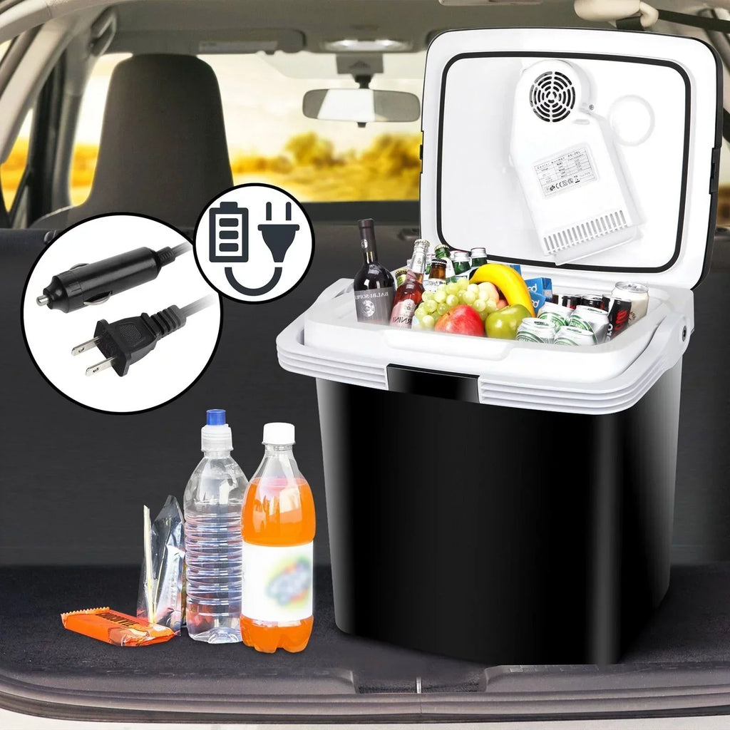 2026 Newest Portable Iceless Thermoelectric Cooler Warmer Low Noise Car Electric Refrigerator Mini Fridge for Car Travel Trip Caming