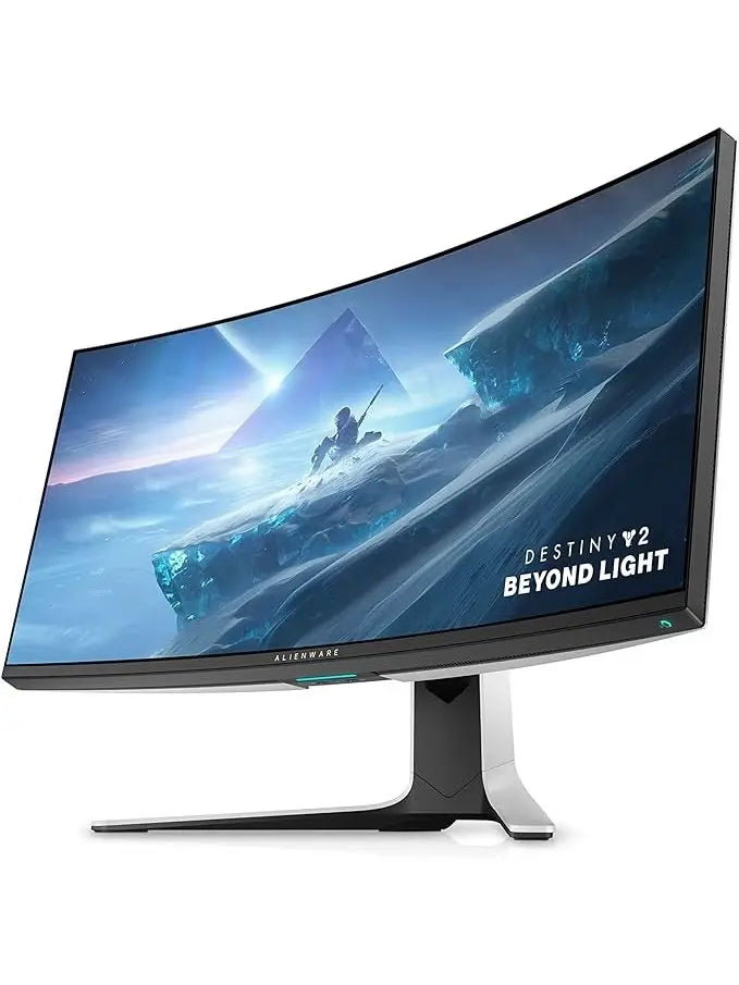 2026 Alienware Ultrawide Curved Gaming Monitor 38 Inch, 144Hz Refresh Rate, 3840 x 1600 WQHD , IPS, NVIDIA G-SYNC Ultimate, 1ms Response Time, 2300R Curvature, VESA Display HDR 600, AW3821DW - White