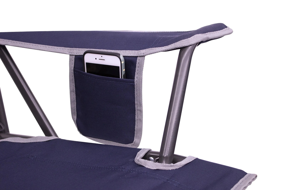 2026 GCI Outdoor Comfort Pro Rocker Foldable Rocking Camp Chair, Indigo