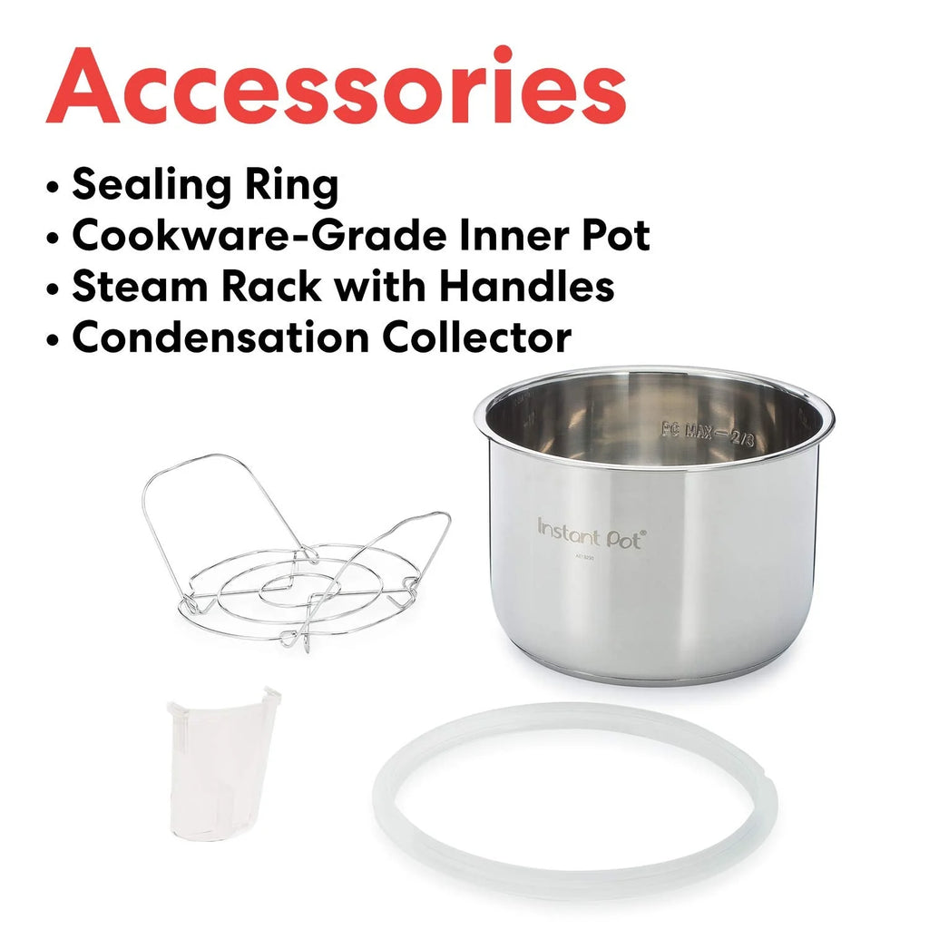 2026 Instant Pot Ultra Mini 3 Quart Programmable Cooker, Stainless Steel, 16 in 1, Silver, Touch Control, UL Certified
