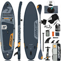 2026 AKSPORT Tabla hinchable de surf de remo, tabla de surf hinchable con todos los accesorios, diseño ancho y estable, tabla antideslizante, tabla de remo para jóvenes y adultos