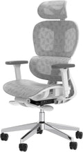 2026 3D Ergonomic Office Chair - High Back Mesh Desk Chair with 3D Adjustable Armrests, Wheels, for Home and Office