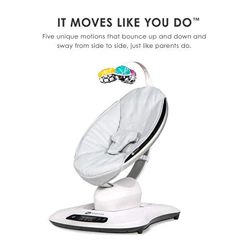 2026 Baby Swing, Bluetooth Baby Rocker with 5 Unique Motions