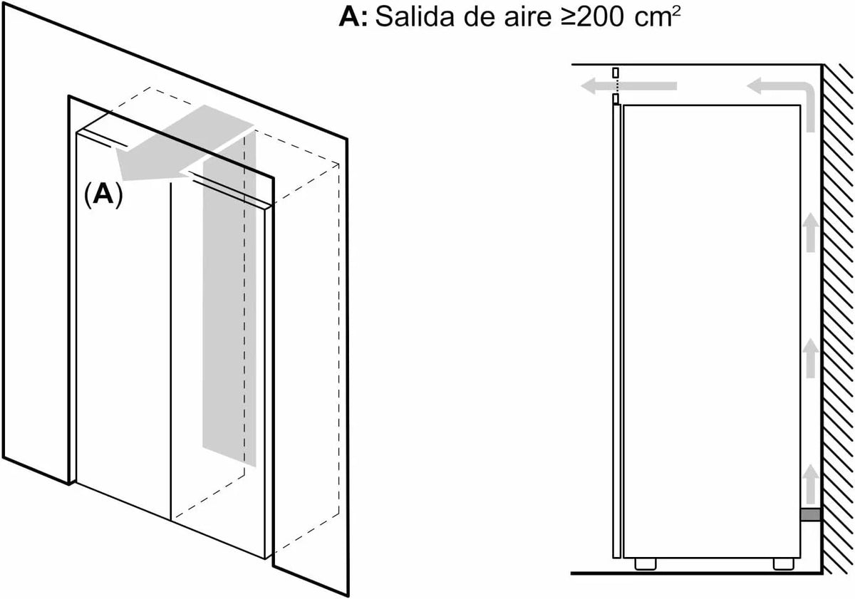 2026 Bosch – Congelador Vertical NoFrost, Serie 4, alto 186 x ancho 60 cm, 242 L, Cajones BigBox para alimentos grandes, Sistema Multiairflow, Acero, GSN29VIEP