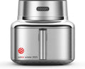 Freidora de aire COSORI 2026 | Modelo individual icónico | 96 % metal | Revestimiento cerámico, libre de PFAS y BPA | Freidora de aire 7 en 1 de 6,2 L | 61 % de eficiencia energética | Más de 50 recetas | Apta para lavavajillas | Plateada | SE601S