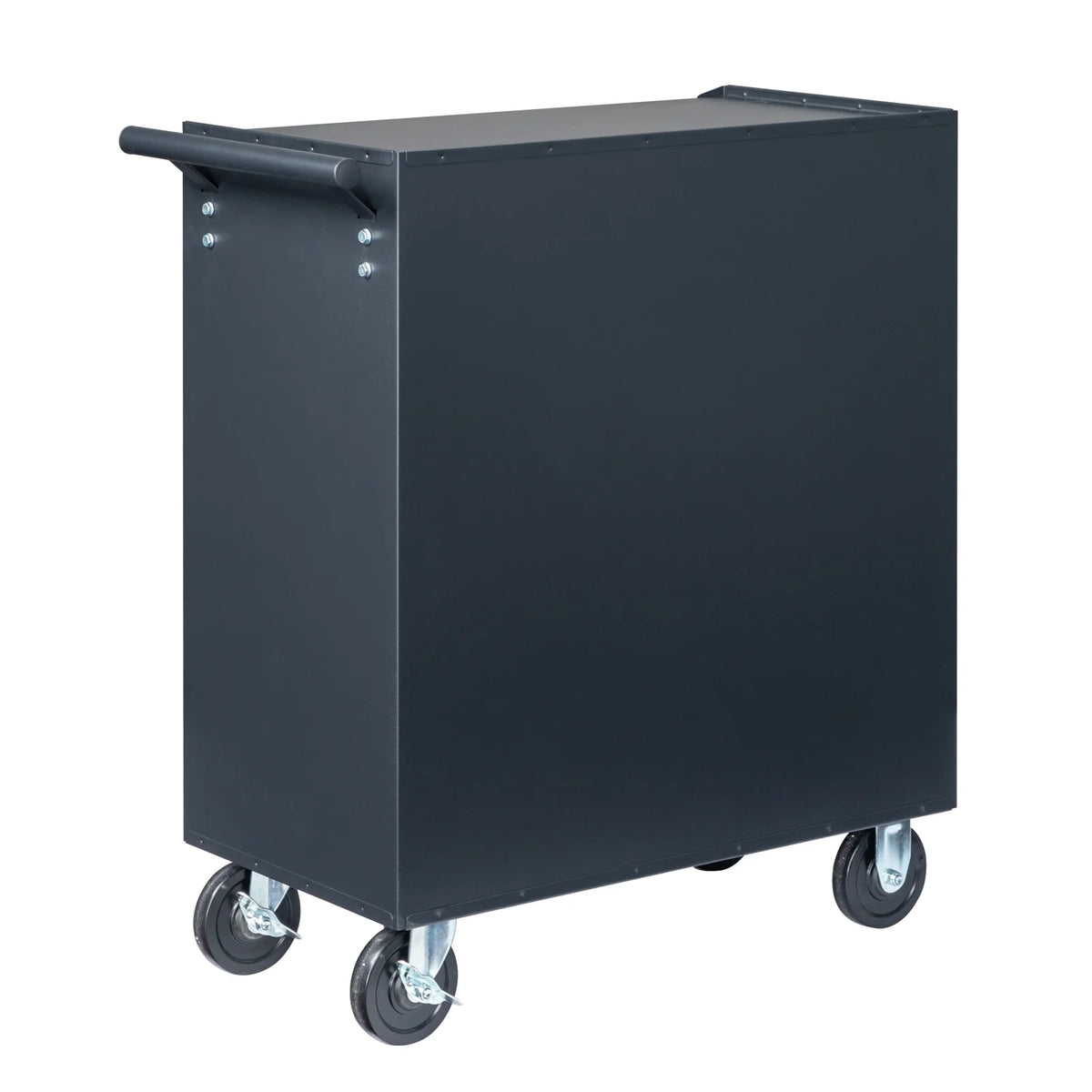 2026 IVV Tool Storage Box Chest with 5 Drawers Steel Repair Tool Box with Lock and Key, Black
