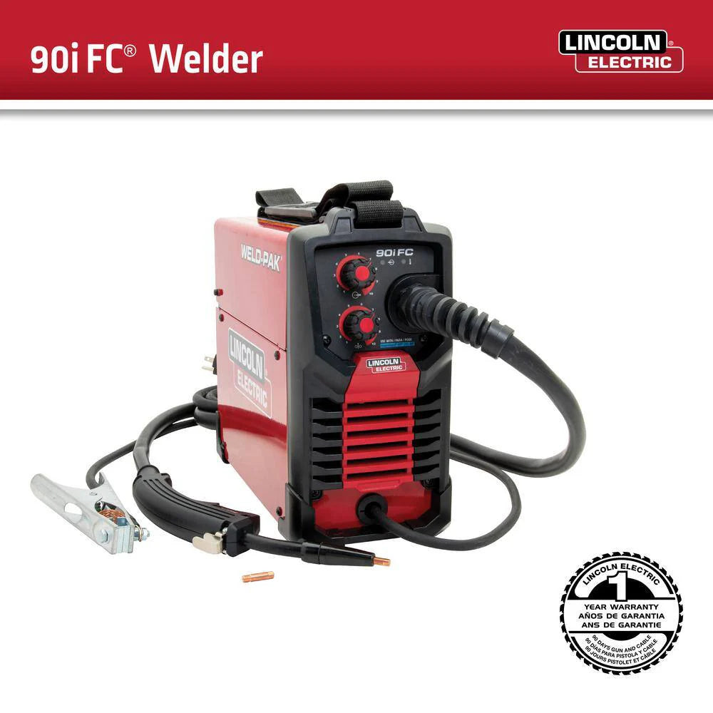 2026 Lincoln Electric WELD-PAK 90i FC Flux-Cored Wire Feeder Welder (No Gas) K5255-1
