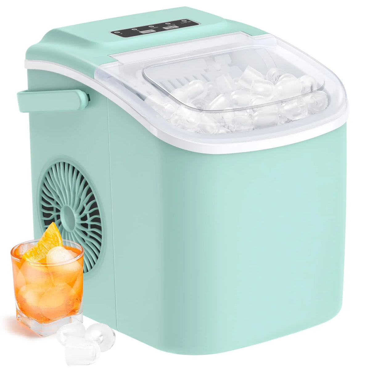2026 Ice Maker Countertop, Chewable Pellet Ice Machine with Self-cleanin Function, 33LBS/24H Portable Ice Makers for Home Kitchen Officce,…