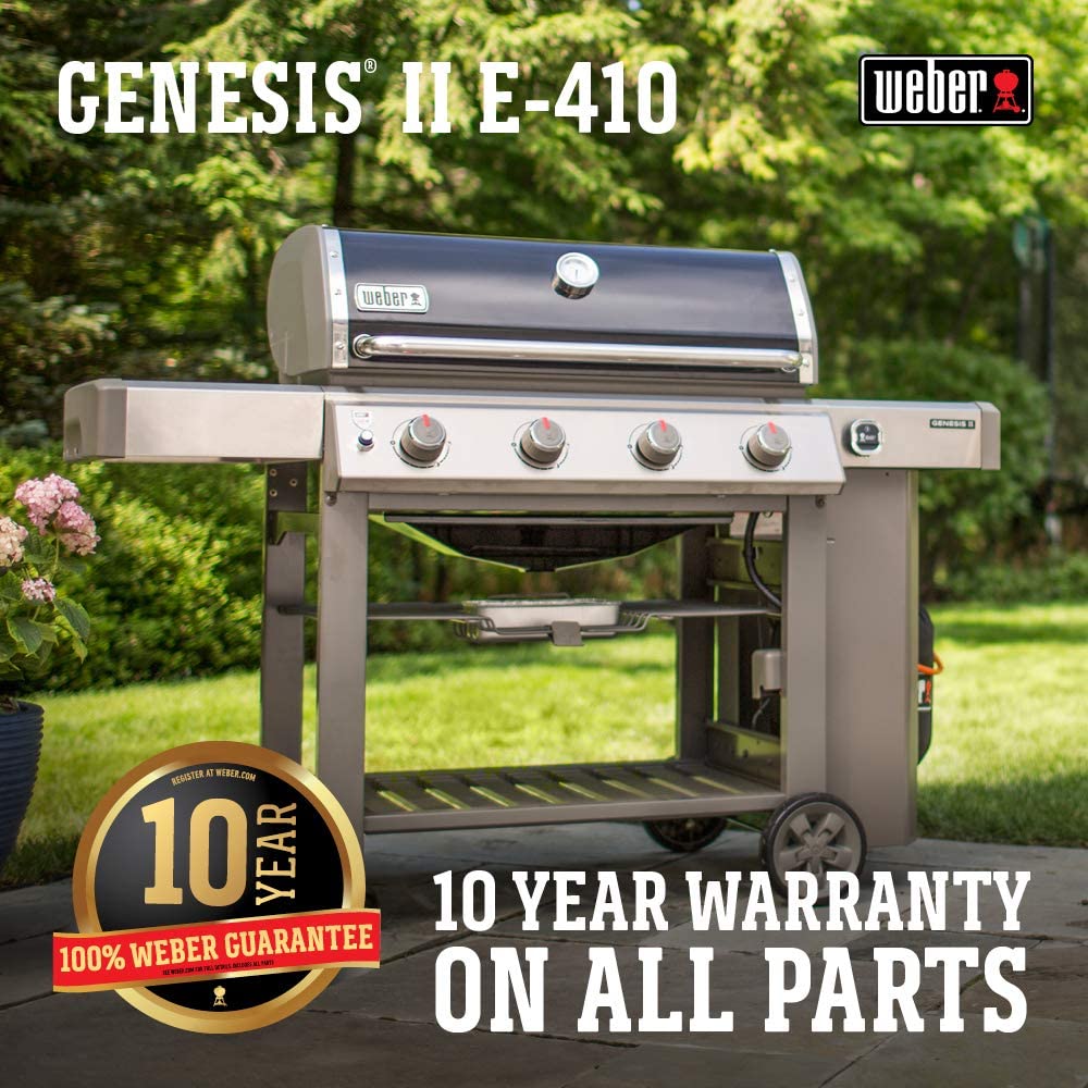 2026 Weber 67011001 Genesis II E-410 Natural Gas Grill, Black