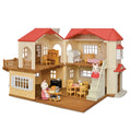 2026 Calico Critters Red Roof Country Home, Dollhouse Playset with Figures, Furniture and Accessories