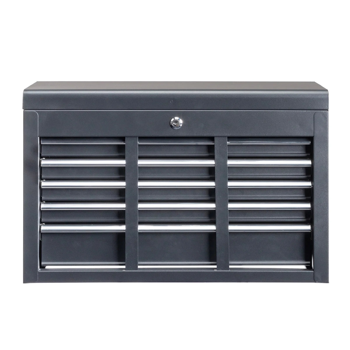 2026 IVV Tool Storage Box Chest with 5 Drawers Steel Repair Tool Box with Lock and Key, Black