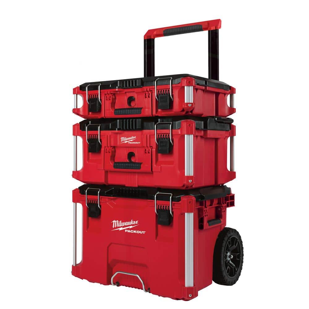 2026 PACKOUT 22 in. Rolling Tool Box, 22 in. Large Tool Box and 22 in. Medium Tool Box 8426-8425-8424