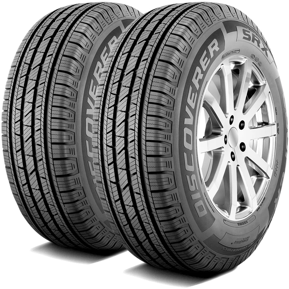 2026 Pair of 2 (TWO) Cooper Discoverer SRX 265/70R16 112T AS A/S All Season Tires Fits: 2015 Toyota Tacoma TRD Pro, 2000-06 Toyota Tundra SR5