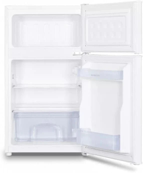 2026 INFINITON | Frigorifico FG – A82B2P | Dos Puertas | Capacidad 85 L | Descongelación DEFROST | Alto 85 Cm | Clase Energética A+ /F | Temperatura Regulable | Color Blanco |