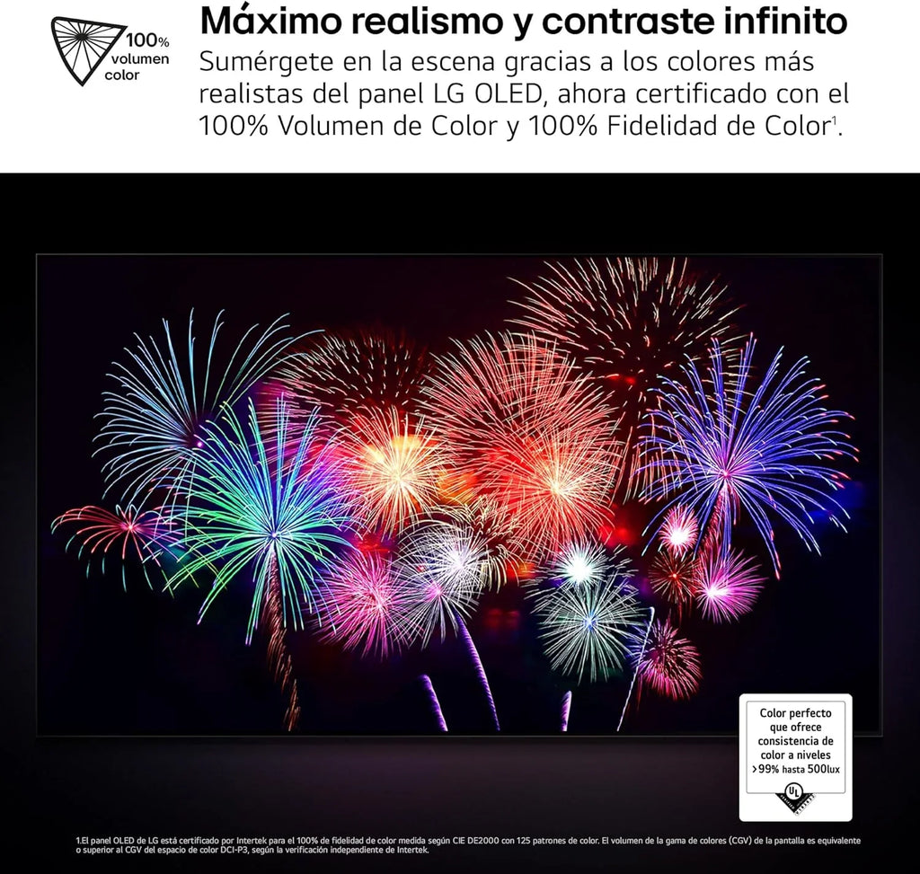 2026 OLED48C54LA – TV de 48", OLED EVO 4K, Smart TV AI C5, WebOS 25, Super Upscaling, Dolby Vision y Dolby Atmos, AMD FreeSync, Alexa/Google Assistant, Negro