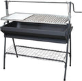 2026 Imex EL ZORRO 71764 – Barbacoa con Plancha y Ascensor, Negro, 80x50x115cm