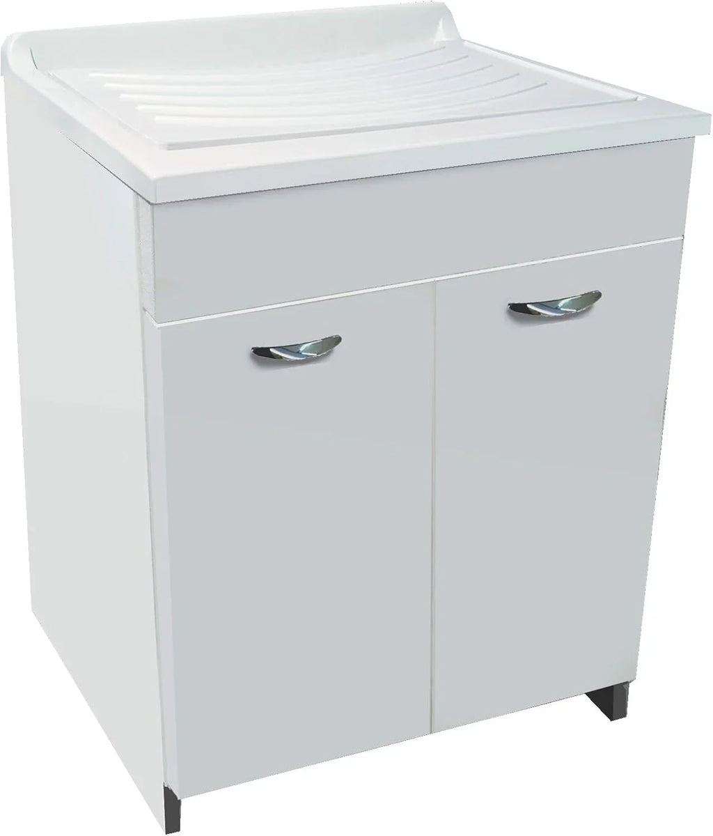 2026 Mabel srl Mueble lavadero con bañera y tabla, 60 x 50 x 82 cm