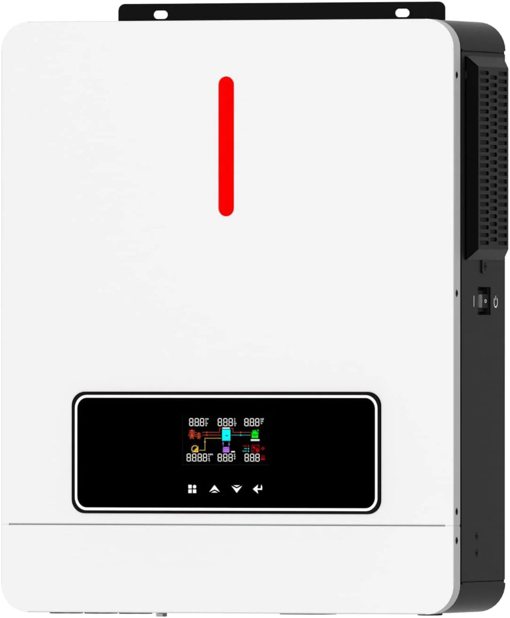 2026 3600W Hybrid Pure Sine Wave Power Inverter with 120A Mppt Solar Charger .Dc 24V to AC 110V 60HZ Solar Converter for Home,car &Cabin
