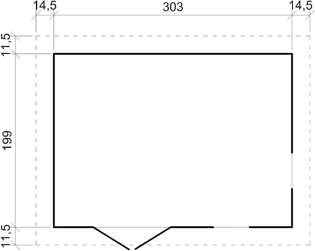 2026 TIMBELA Caseta de jardín de Madera de 6 m2 – Cobertizo Jardin Exterior con Suelo, Ventana, Puerta Doble – Cabaña de jardín para Trabajar en casa – con Tejas bituminosas Verde M334FB+H334FBGREEN