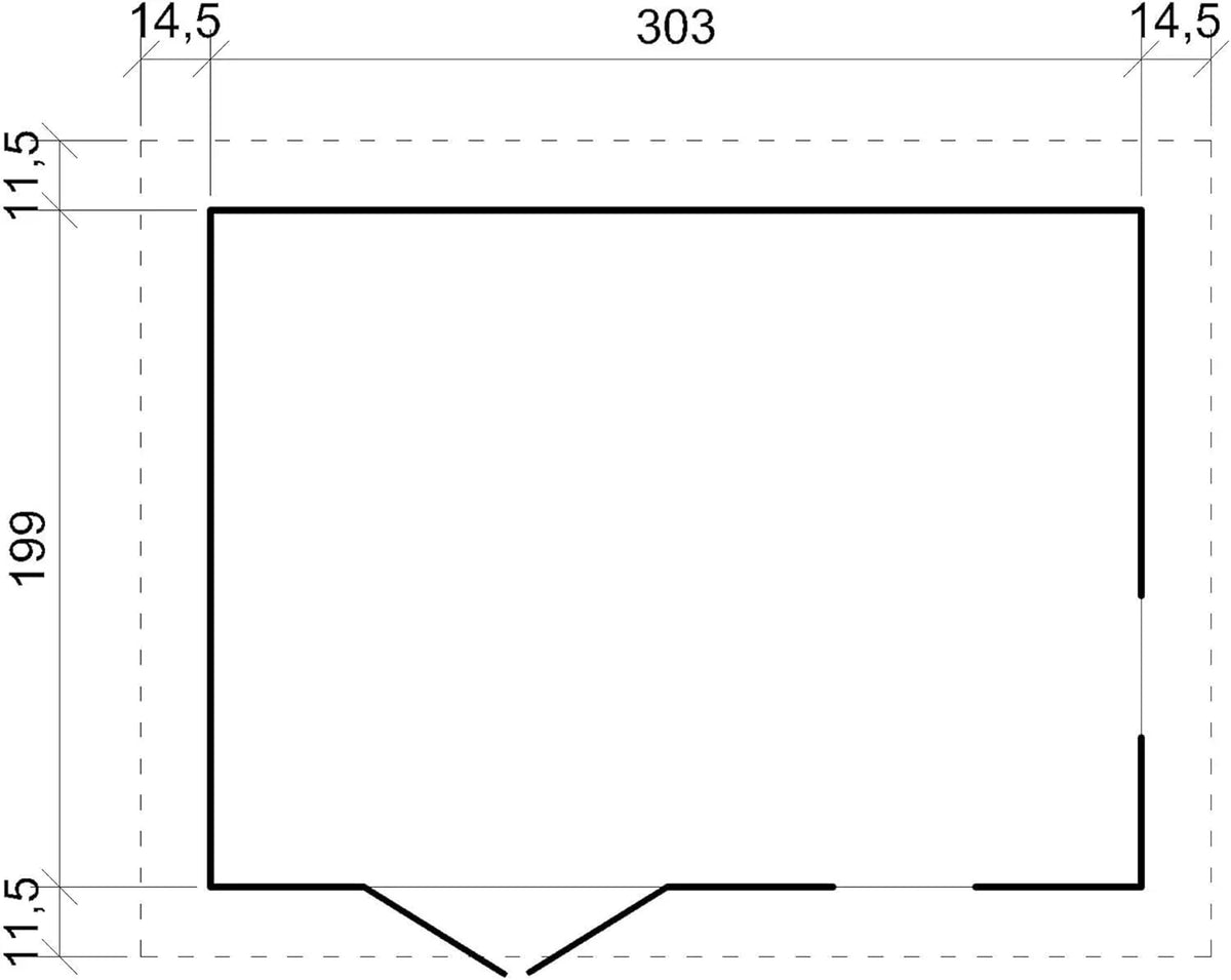 2026 TIMBELA Caseta de jardín de Madera de 6 m2 – Cobertizo Jardin Exterior con Suelo, Ventana, Puerta Doble – Cabaña de jardín para Trabajar en casa – con Tejas bituminosas Verde M334FB+H334FBGREEN