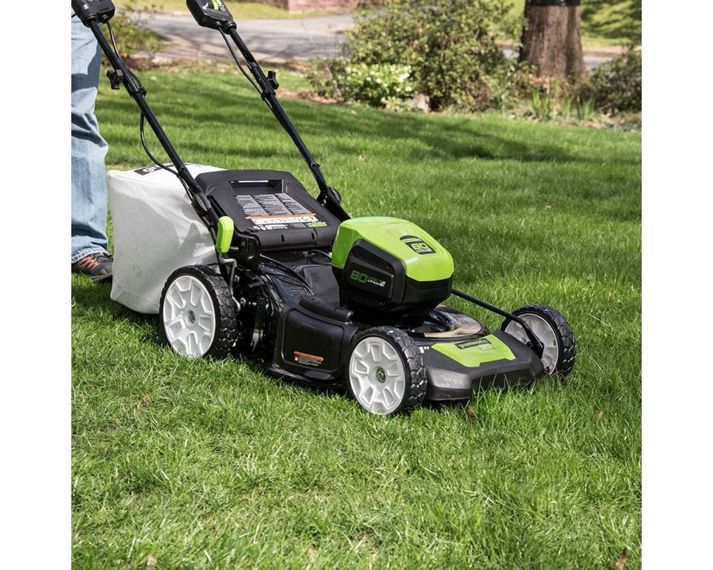 2026 80V Cordless 21′′ Self-Propelled Brushless Lawn Mower | Greenworks