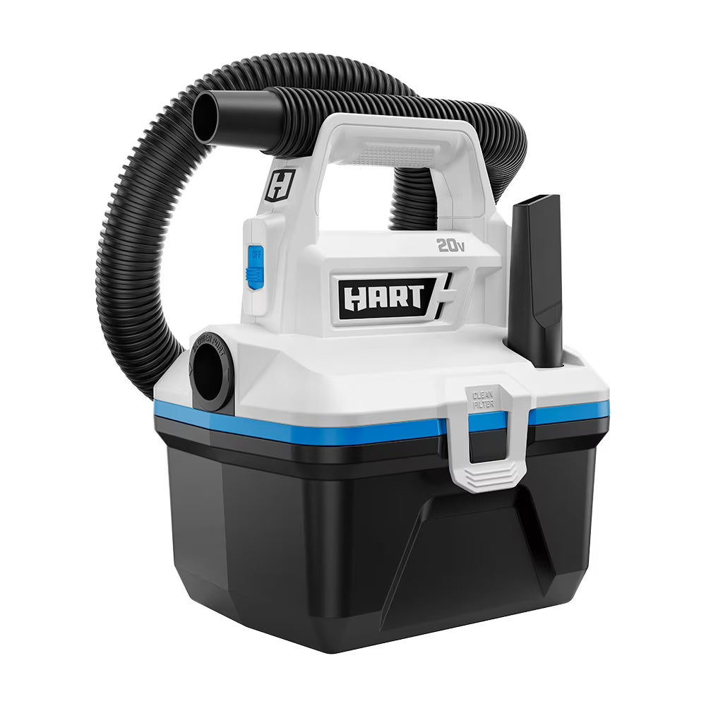 2026 HART 20-Volt 1 Gallon Wet/Dry Vacuum Kit (1) 20-Volt Lithium-Ion Battery