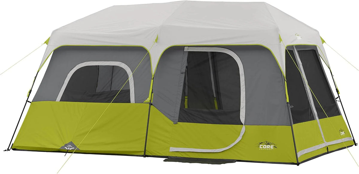 2026 9 Person Instant Cabin Tent - 14' X 9', Green