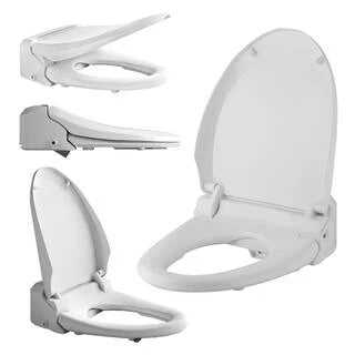 2026 USPA 6800 Luxury Electric Bidet Seat for Elongated Toilets in White USPA6800-E