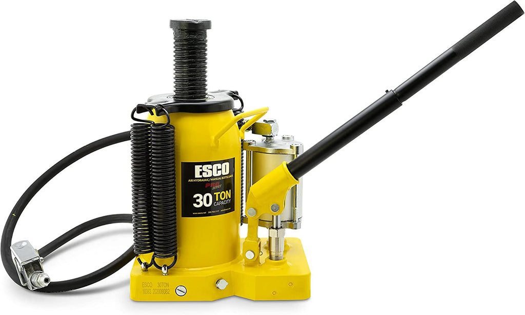 2026 30 Ton Pro Series Air Hydraulic Bottle Jack - Heavy Duty Lifting for Automotive and Industrial Use