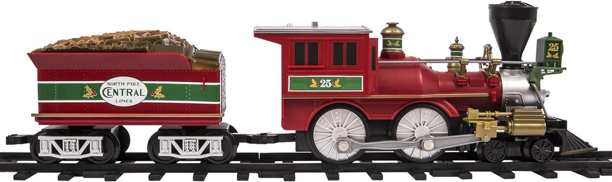 2026 Arctic Central Battery Powered Train Set with Remote Control + Inner Track Expansion Pack