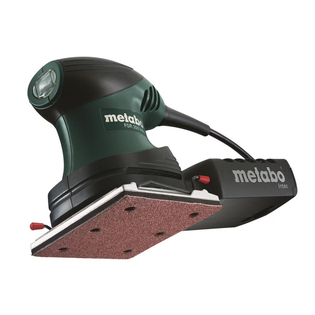 2026 Metabo Fsr-200 Intec 1/4 Sheet Orbital Palm Sander 200w 240v