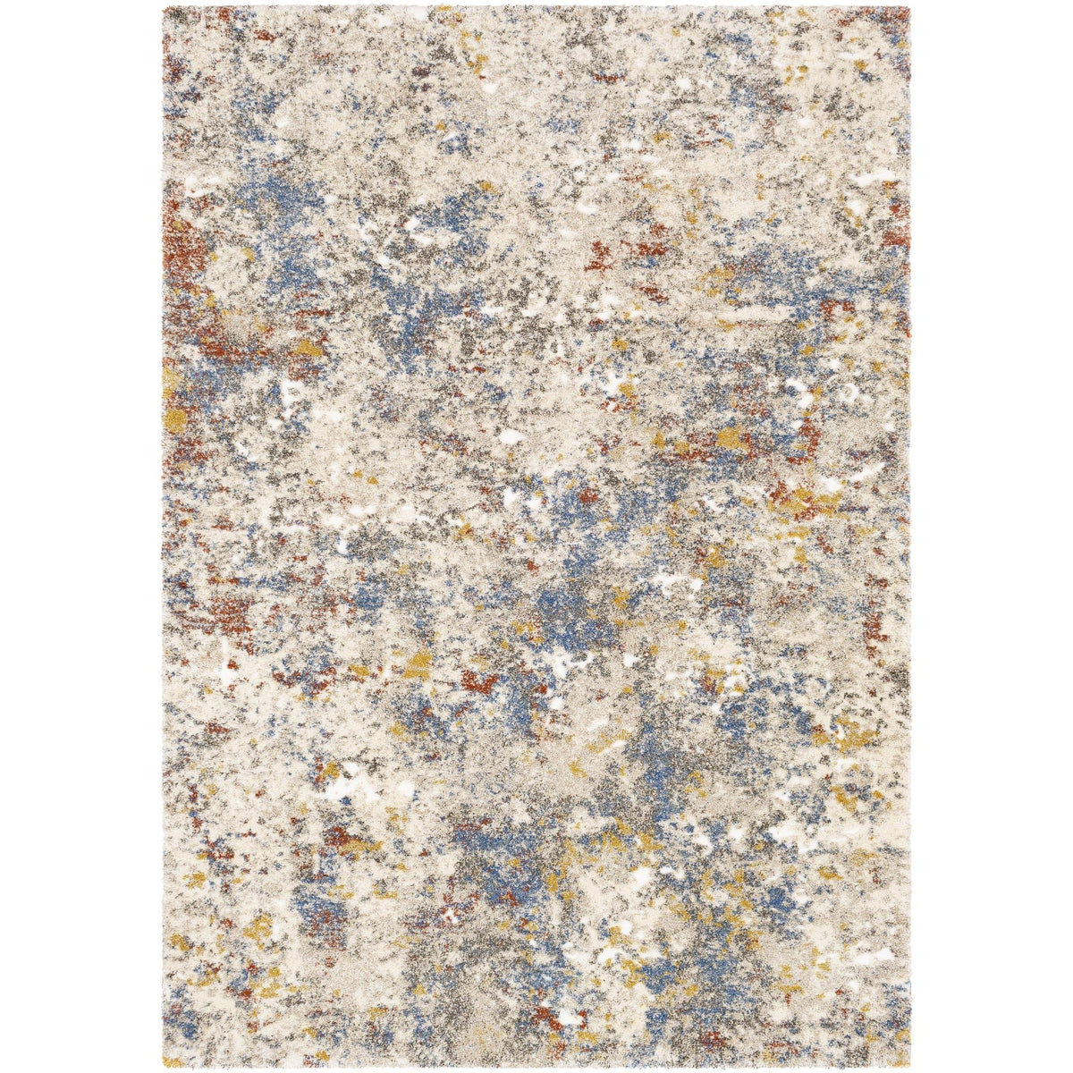2026 Mid-Century Medallion Area Rug, Modern Decorative Pattern Rug for Living Room, Bedroom and Home Decor