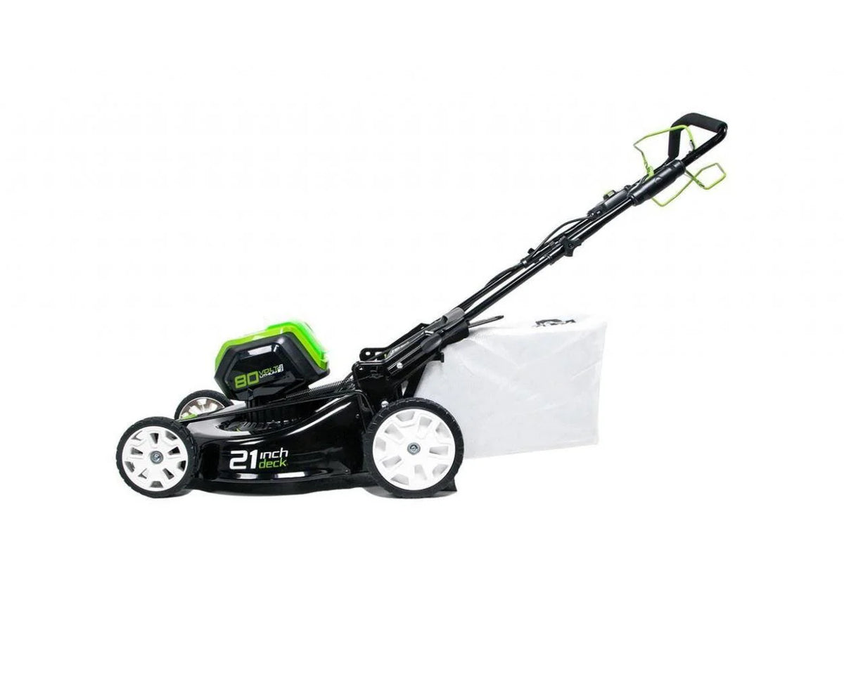 2026 80V Cordless 21′′ Self-Propelled Brushless Lawn Mower | Greenworks