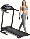 2026 Folding Treadmill - Foldable Home Fitness Equipment with Lcd for Walking & Running - Cardio Exercise Machine - Preset and Adjustable…