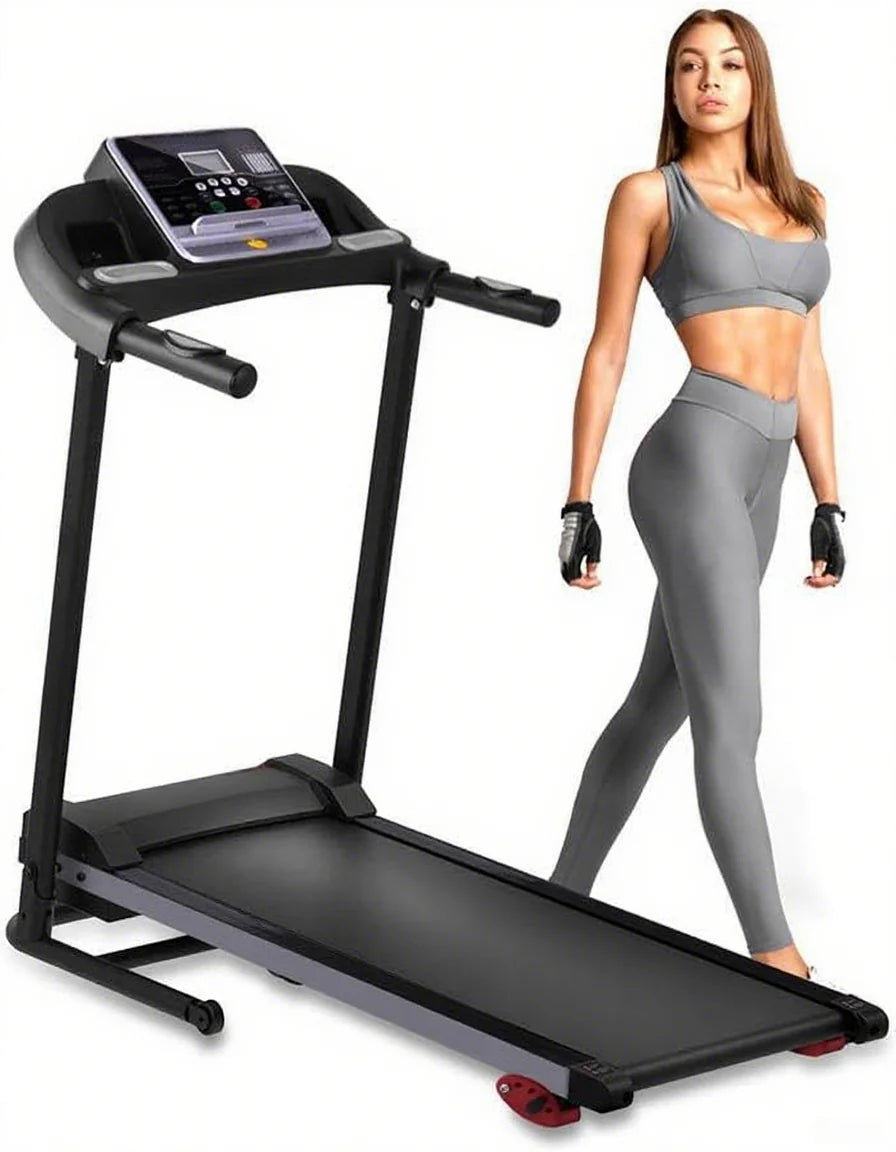 2026 Folding Treadmill - Foldable Home Fitness Equipment with Lcd for Walking & Running - Cardio Exercise Machine - Preset and Adjustable…