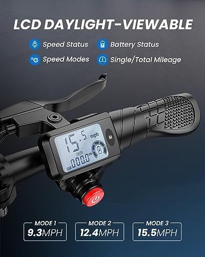 2026 URBANMAX C1 Electric Scooter with Seat, 450W Powerful Motor up to 22 Miles Range