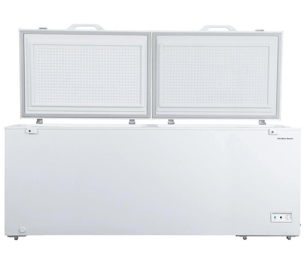 2026 Beach 21 Cu. ft. Chest Freezer, Double Doors, HZ9212, White