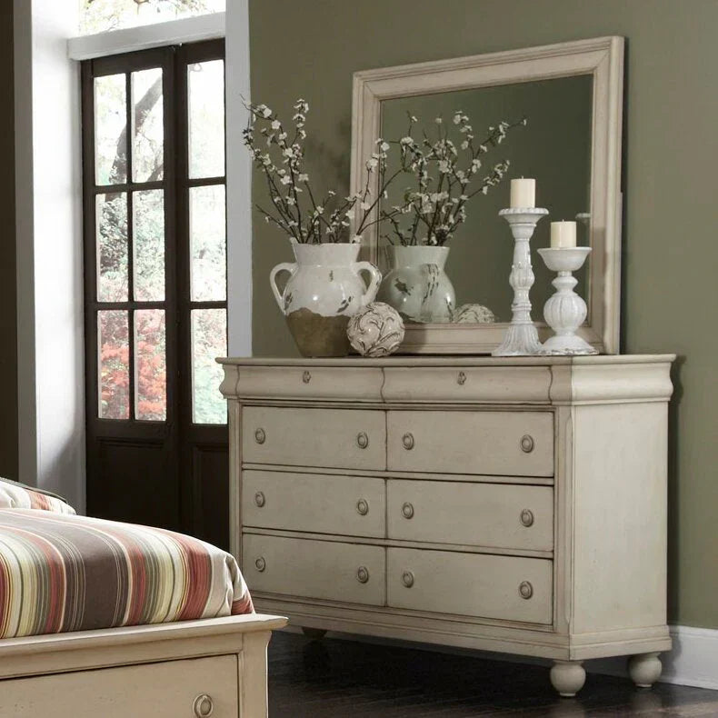 2026 8 Drawer 64'' W Double Dresser With Mirror