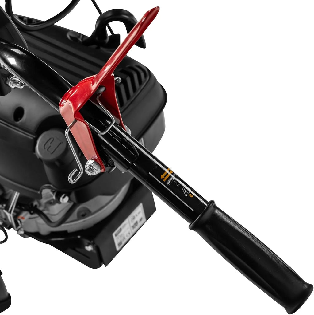 Cortacésped de barra de cuchillas a gasolina TEXAS Professional CB8750 2026, 196 cc, para praderas, césped alto y con autopropulsión | 5,7 CV | 4200 vatios | Ancho de corte: 870 mm | Motor de 4 tiempos | Apto para uso comercial