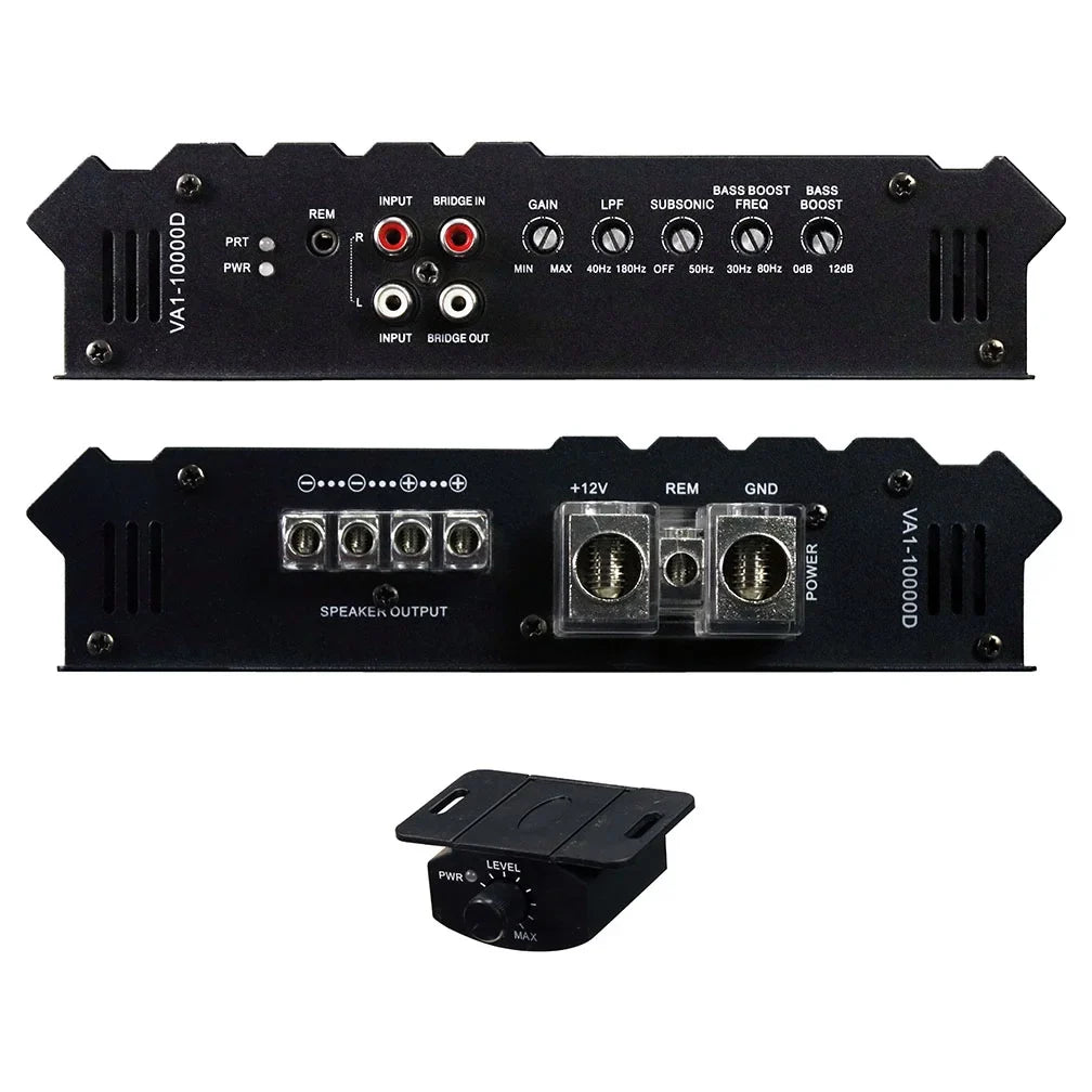 2026 Power Acoustik 10000 Watt Mono Amplifier Class D Car Audio 1-Ohm Amp