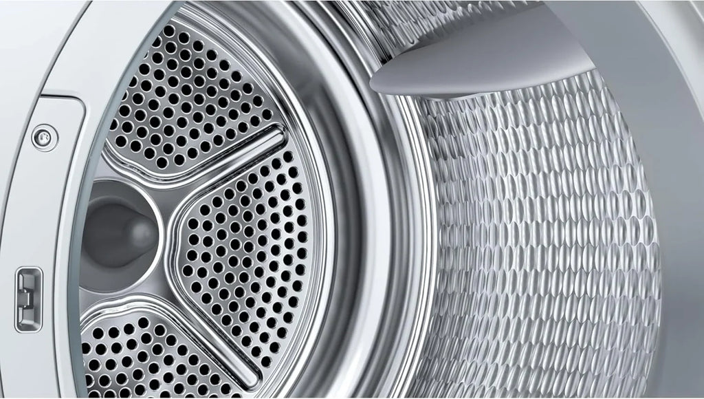 2026 Bosch – Secadora con bomba de calor, 8 kg, AutoDry, Antiarrugas, Media carga, Blanco, WQG235D1ES, Lanzamiento 2025