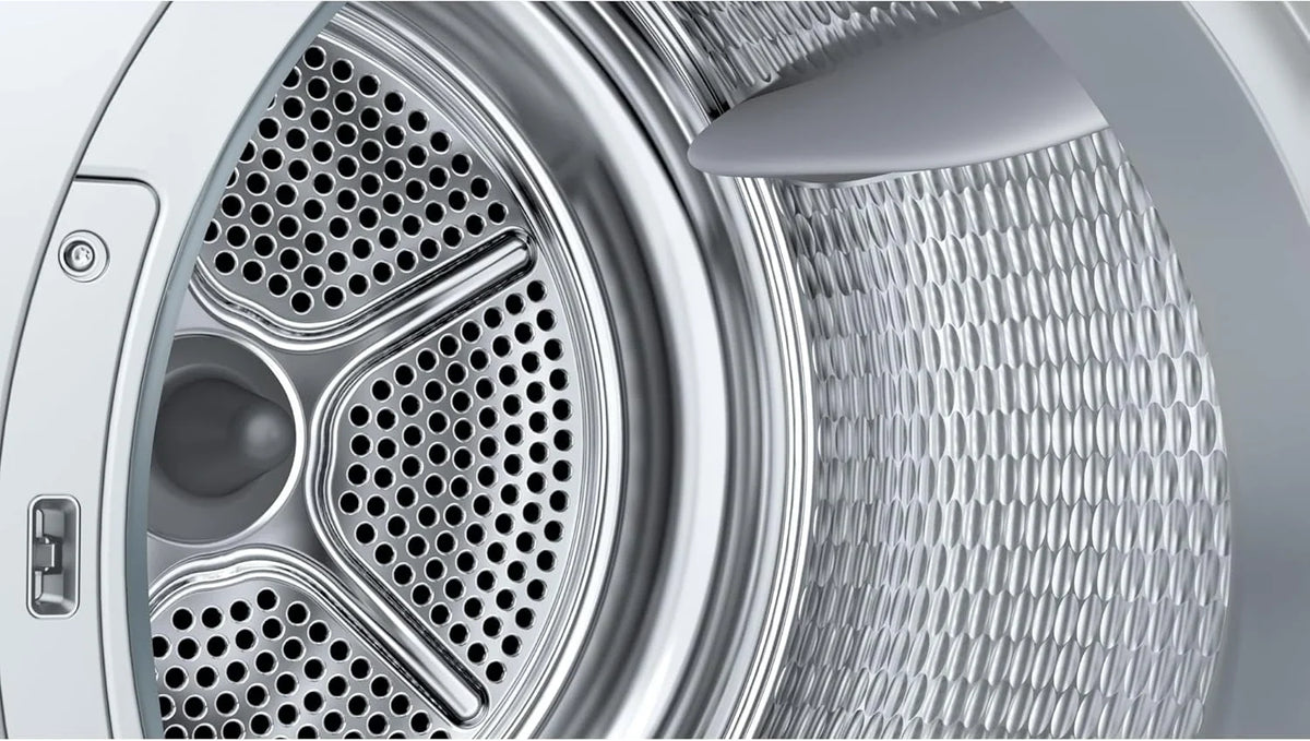 2026 Bosch – Secadora con bomba de calor, 8 kg, AutoDry, Antiarrugas, Media carga, Blanco, WQG235D1ES, Lanzamiento 2025