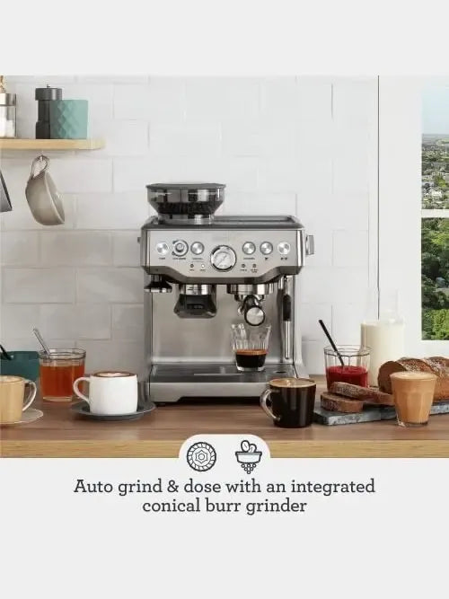 2026 Breville Barista Express Espresso Machine BES870XL, Brushed Stainless Steel