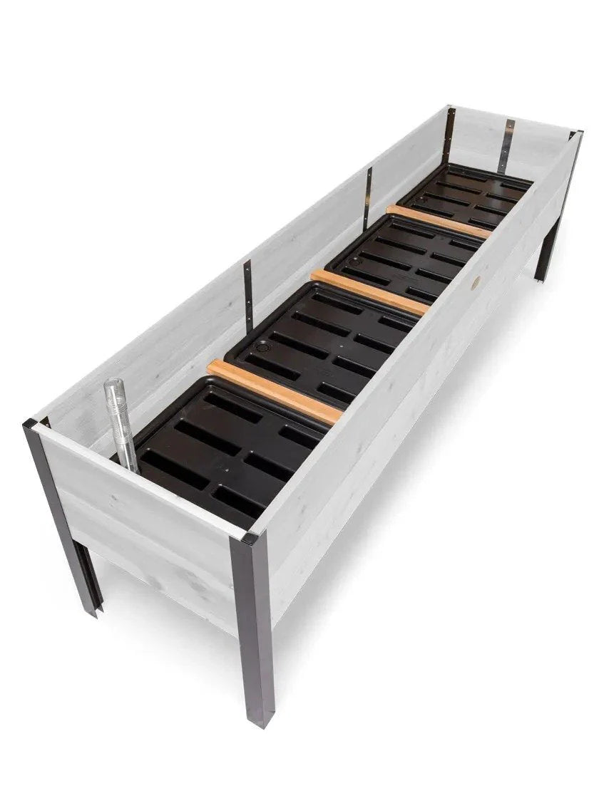 2026 Watering Eco-Stained Elevated Planter Box