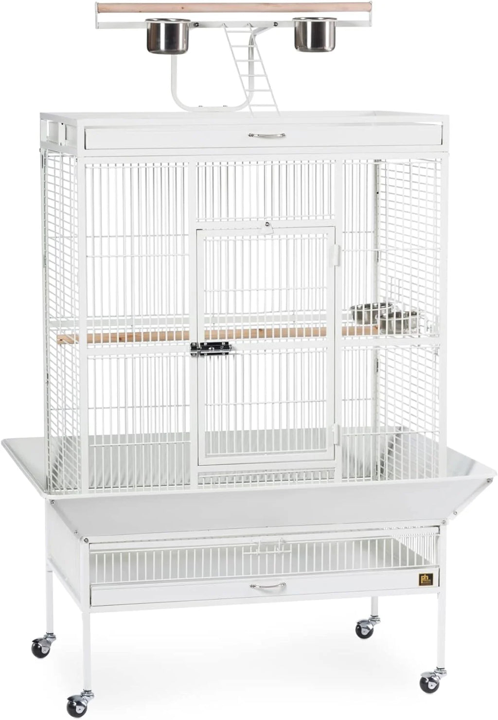 2026 Pet Products Wrought Iron Select Bird Cage 3154C, Chalk White, 36-Inch by 24-Inch by 66-Inch
