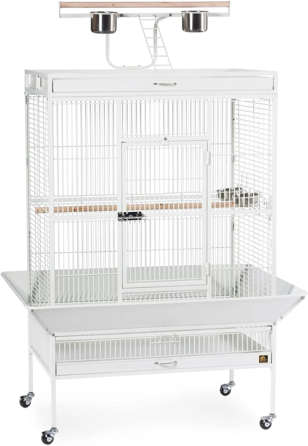 2026 Pet Products Wrought Iron Select Bird Cage 3154C, Chalk White, 36-Inch by 24-Inch by 66-Inch