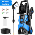 2026 HONGGE Electric High Pressure Washer Machine 3500PSI at 2.6 GPM 110V Cold, Ideal for Cleaning Decks