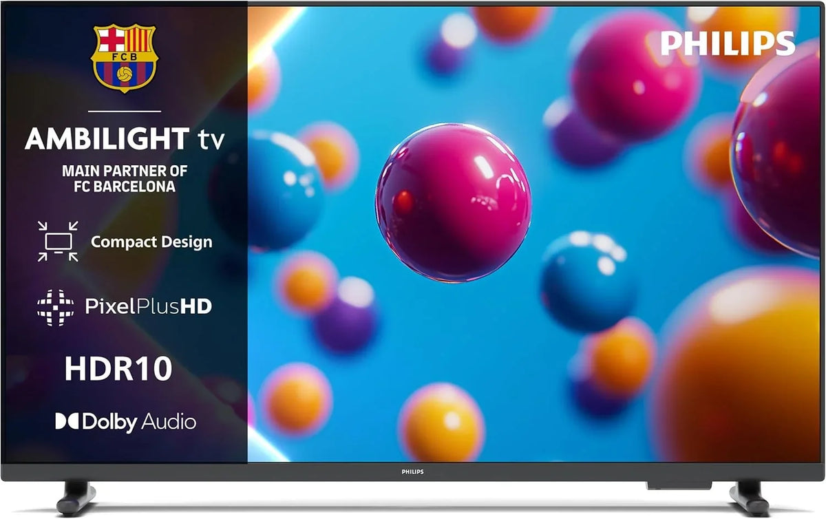 2026 32PFS6900 HD LED Smart TV – Pantalla de 32 Pulgadas con Pixel Plus, Plataforma Titan OS y Sonido Dolby Digital – Funciona con Alexa y con el Asistente de Voz de Google